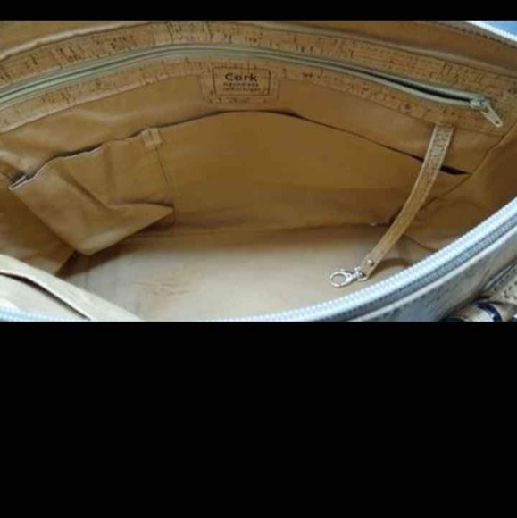 Large Satchel Corker Brand Shoulder Bag & XL Toiletry Bag - Picture 11 of 13